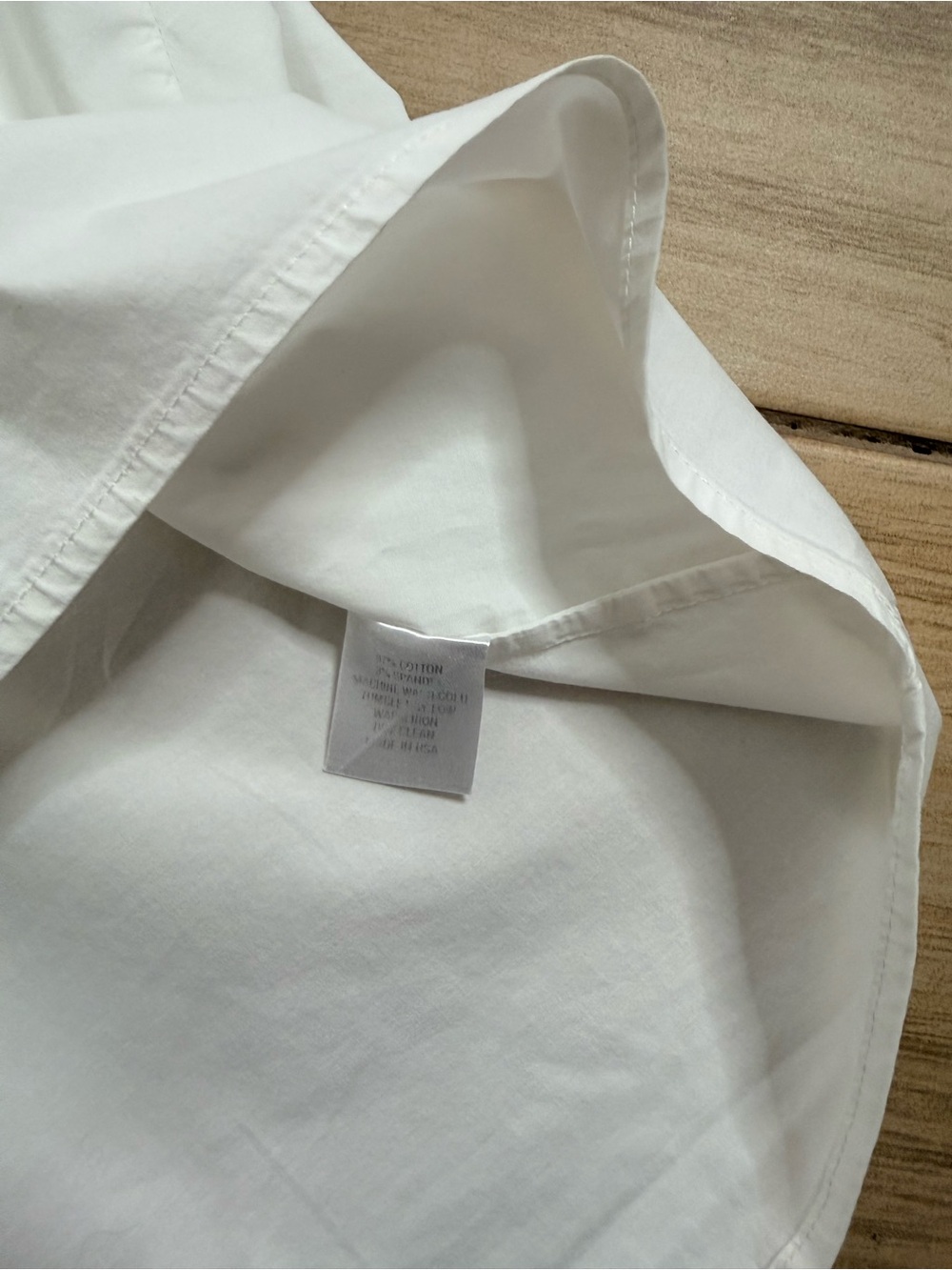 Pearl by Lela Rose White Button Down Shirt Blouse Poplin Short Sleeve Size XS - Picture 4 of 8